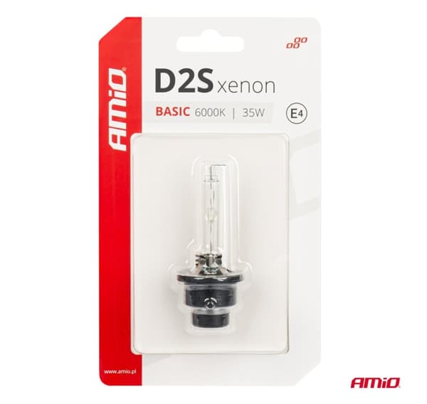 Xenon D2S 35W 6000K läpipainopakkaus