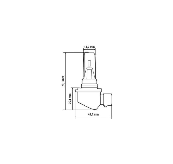 Halo Led HB3-HB4 36W P20d/P22d 1 stk