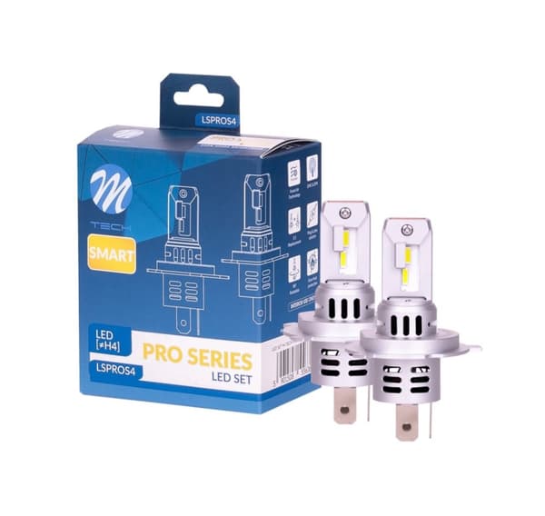 12V LED H4 Pro Smart 6000K 2stk