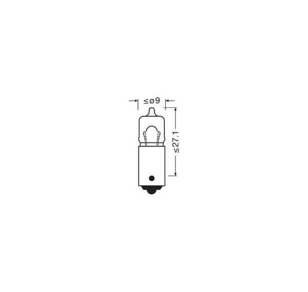 12V H10W 10W BA9s