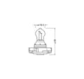 Miniatyrbilde 3 av 4: 12V PS24W 24W PG20-3