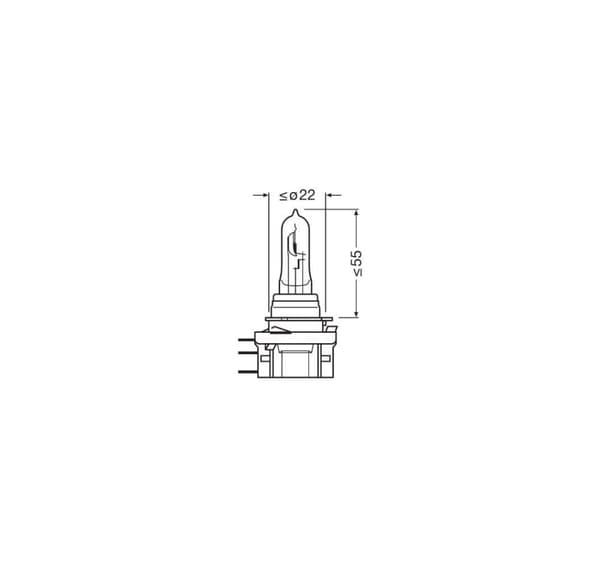 H15 12V 15/55W PGJ23t-1