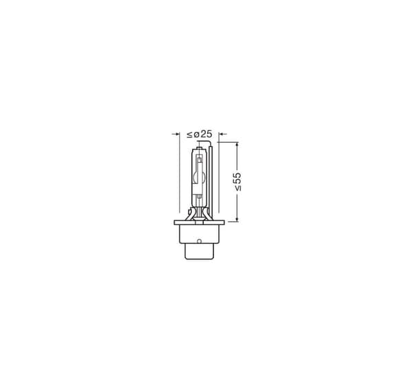 D4R Xenarc 35W P32d-6 1stk