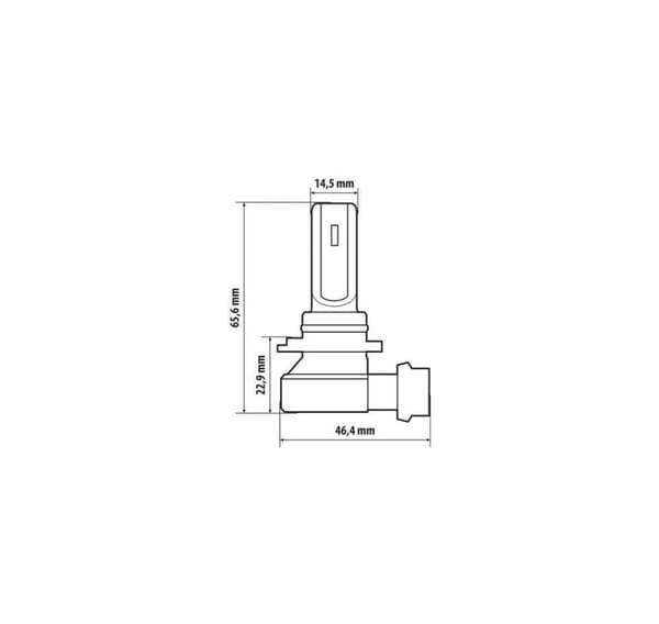 Halo Led HB3 15W P20d 1 stk
