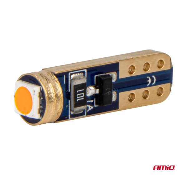 LED-lamput standardi T5 12V 1 LED punainen