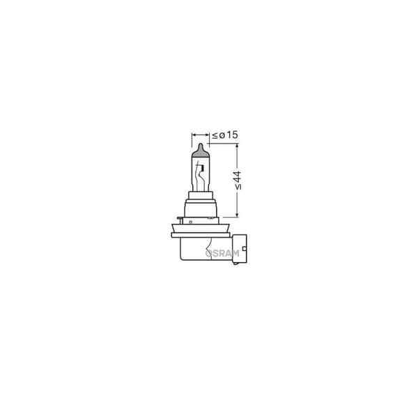 H16L+ 12V 19W PGJ19-3