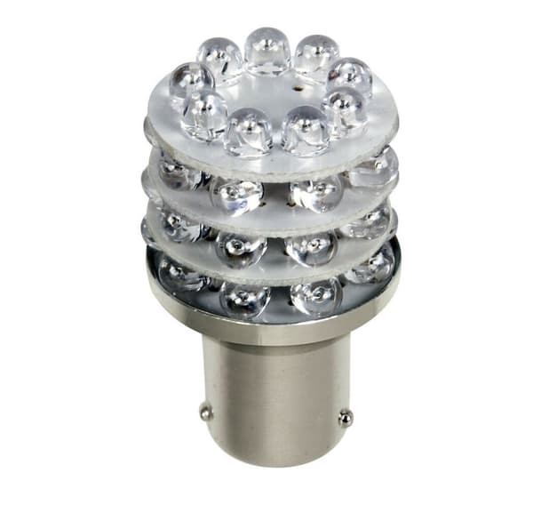 Pære 36 led BA15S hvit