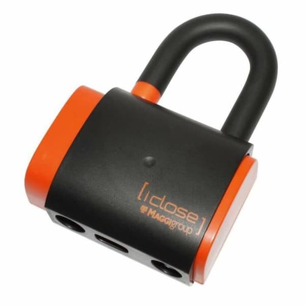 stöldskydd u hänglås iclose maggi sra 66 x 44 mm ansluter smartphone alert motorcykel cykel bil dörr block skiva