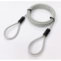 Miniatyrbild 3 av 4: MICROCONNECT MC-LOCKWIRE2M STÖLDKABELL SVART, METALLIC 2 M W1259353