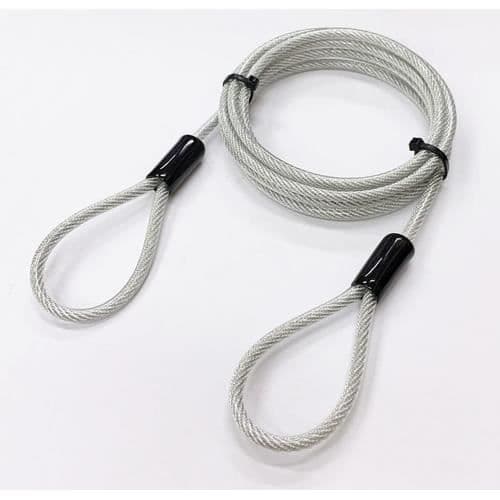 MICROCONNECT MC-LOCKWIRE2M STÖLDKABELL SVART, METALLIC 2 M W1259353