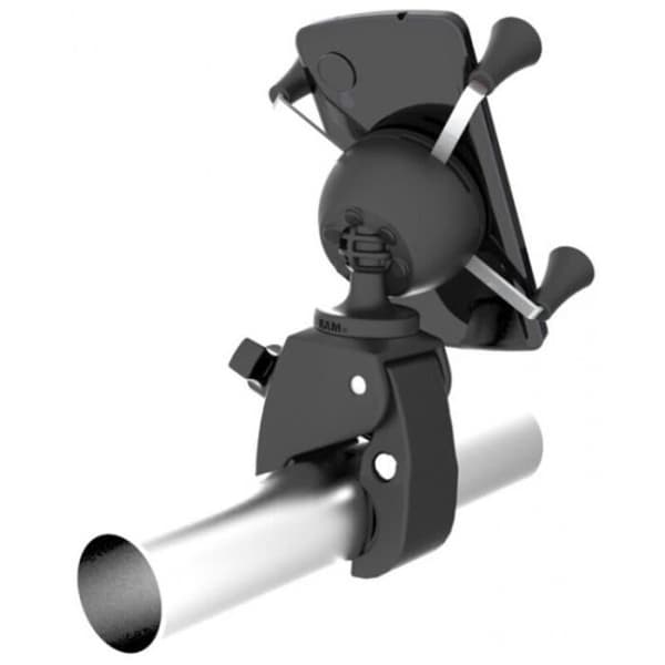 RAM-fästen X-Grip® Snap-Link™ Tough-Claw™ telefonhållare - svart/silver - S/M