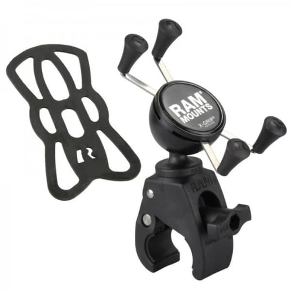 RAM-fästen X-Grip® Snap-Link™ Tough-Claw™ telefonhållare - svart/silver - S/M