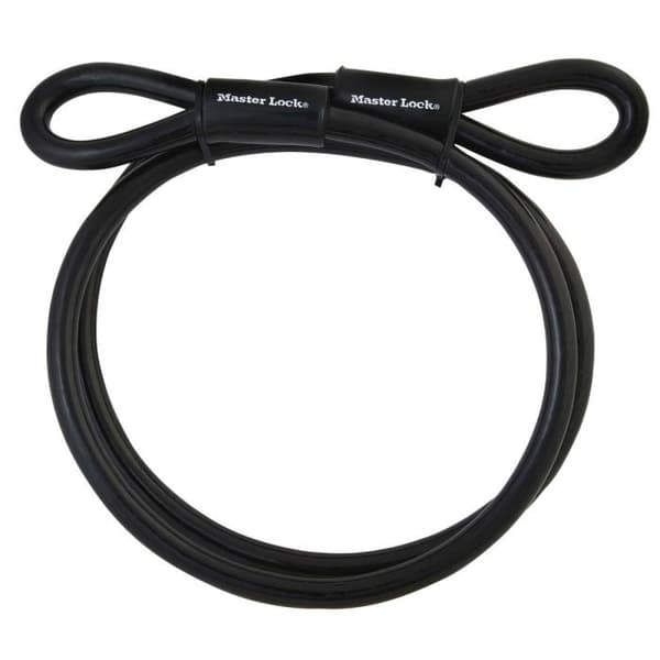 Trevligt stål kabel med öglor 3,00 m x Ø 10 mm