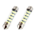 Miniatyrbild 2 av 3: Led polttimot 2 kpl 15SMD C5W 39mm 12V