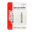 Miniatyrbild 1 av 3: Led polttimot 2 kpl 15SMD C5W 39mm 12V