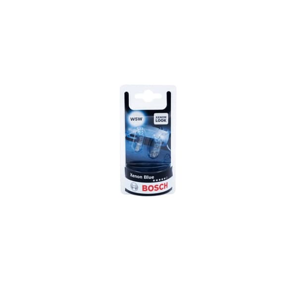 Bosch W5W 12V 5W Xenon Blå 2stk