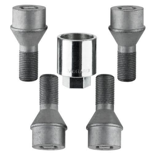 SU MCGARD 4 Stöldskyddsskruv 27566SU - Gänga M16 x 1,5 - Säte 60° - Ø21 x L30 mm