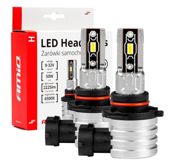 LED 2 stk HB3 9005/HIR1 9011 H10