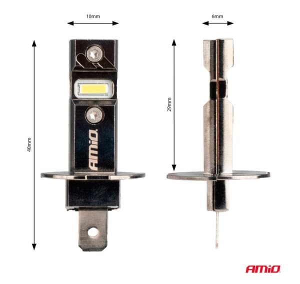 Led 2stk H3 6000K 5600lm 12V 60W