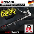 Miniatyrbild 2 av 4: KRASER KR837 Lås för Bilstyrning Pedal Utvidgbar