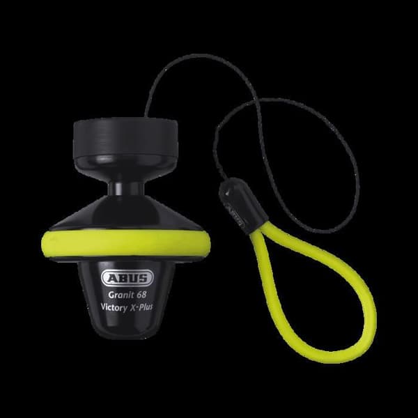 ABUS Disc Lock Victory XPLUS 68 III SVART/GUL SRA