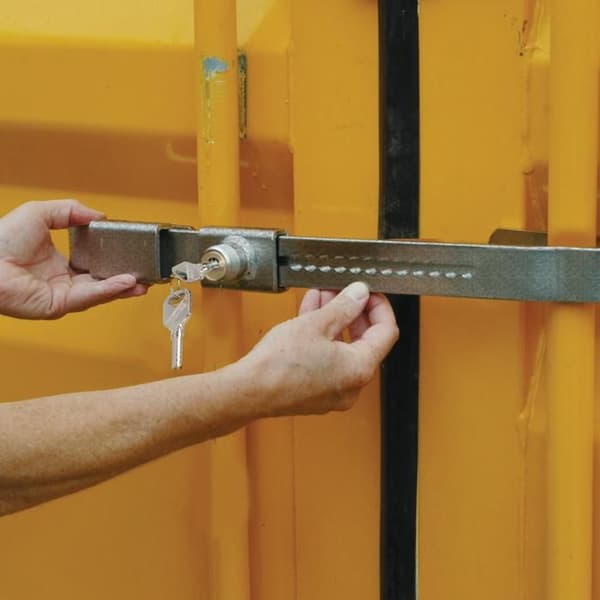 Livstidsverktyg 51199 Härdat stål Heavy Duty Trailer Lock