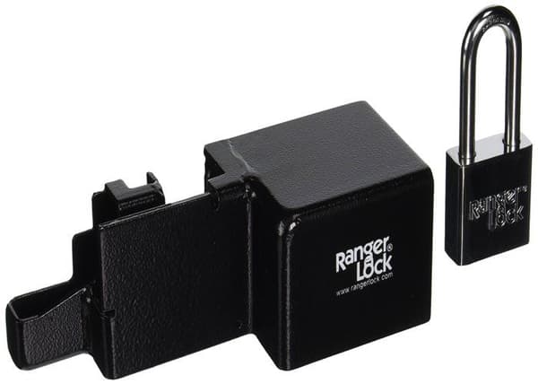 Antivol - blockhjul Ranger lock - RGRU-0L - Printbox Lock Guard med 5,1 cm i härdat stål Lock