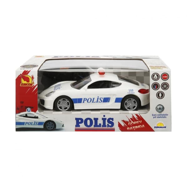 MASINA CU TELEC. POLITIE, 1:20, AZTEC