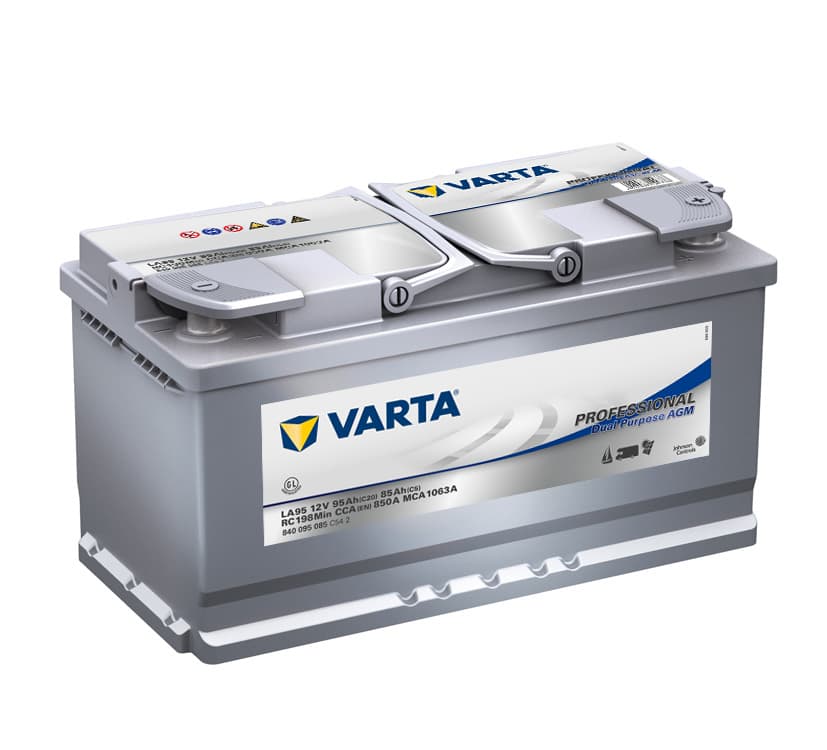 Varta Start/ Fritidsbatteri 12V 95Ah AGM