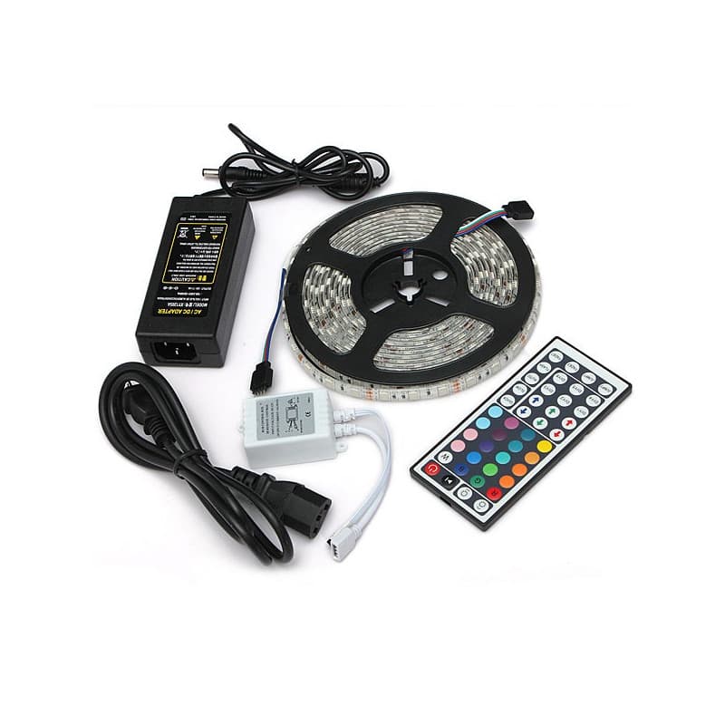 RGB paket 5M 5050 smd 300 led slinga