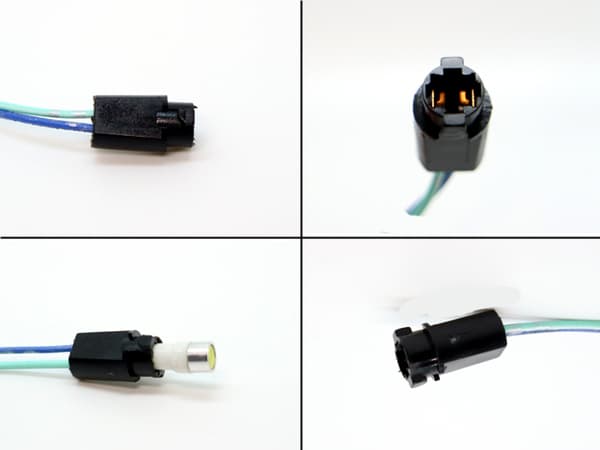 T5 w2,3w 5-pack led / halogen kontakter / sockel / fattning
