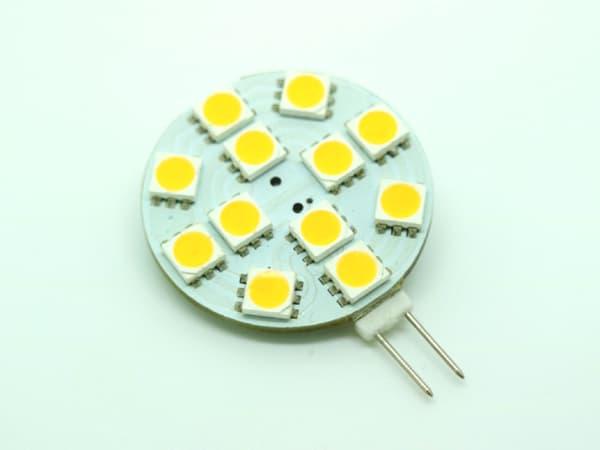 G4 12v DC + AC Led lampa 3000K varmvit G-4 1-pack