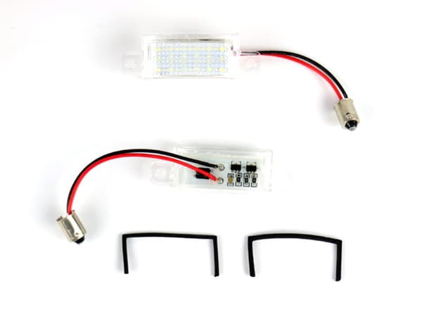 Volvo 745 765 945 965 skyltbelysning styling nummerplåt led