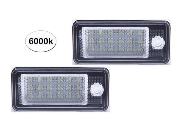 Audi A3 S3 A4 S4 RS4 RS6 A5 A6 C6 S6 Q7 Led skyltbelysning