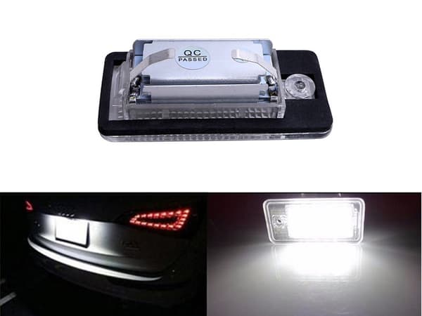 Audi A3 S3 A4 S4 RS4 RS6 A5 A6 C6 S6 Q7 Led skyltbelysning