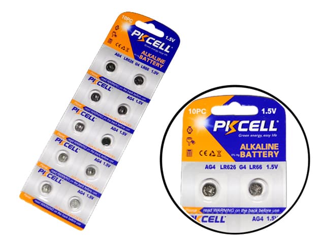 10-pack AG4 SR626SW SR66 SR626 V377 D377 606 LR626 sg4 batteri