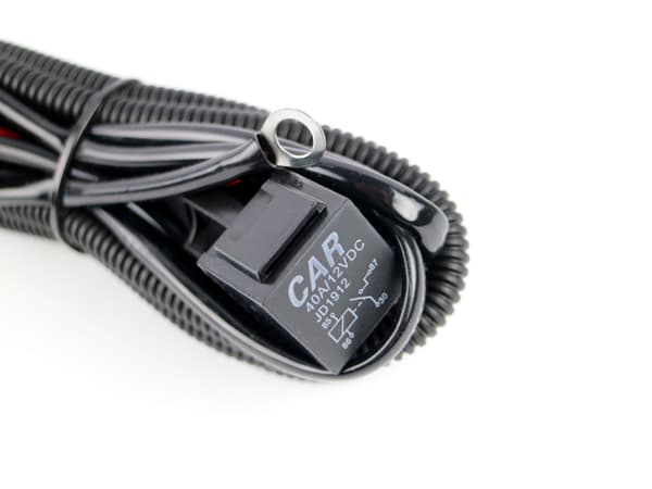 Kabelsats 40A reläkabel strömkabel Xenon / ledramp / arbetsljus