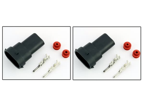 Xenon - Led - Halogen H8 H9 H11 kontakter honor 2-pack
