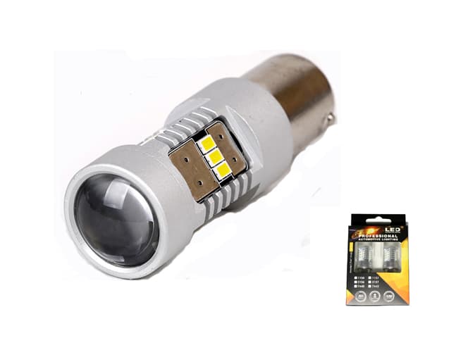Ba15s Canbus p21w 1156 Led m. 14st 3020smd backljus 1-pack