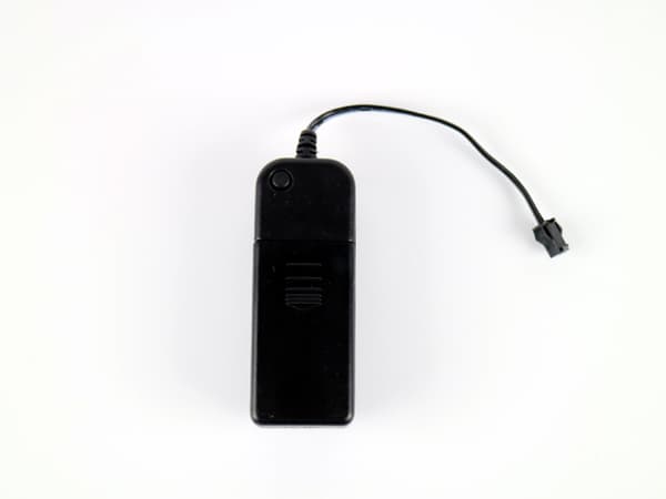 Glowstrip driver Batteribox AA 3v DC för Neonslingor EL-wire
