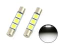 Miniatyrbild 1 av 3: C5W  28mm Led 6000K spollampa smal modell 2-pack