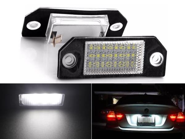 Ford Focus 03-08 C-Max 03-10  Led skyltbelysning 6000k