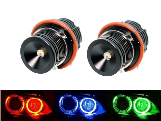 Angeleyes RGB W 20w Cree Led för BMW E39 E87 E60 E61 E63 E64 E65