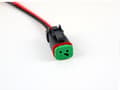 Miniatyrbild 2 av 3: DT kontakt hane deutsch med kabel 30cm 3-pack