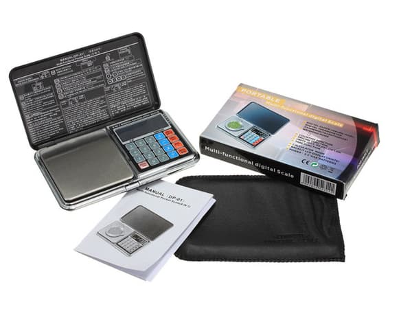 Digital våg 6 in 1 500g pocketscale Ultrakompakt design