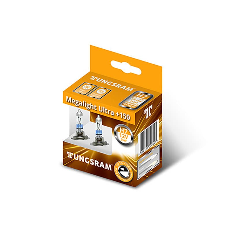 Tungsram Megalight Ultra +150 H7