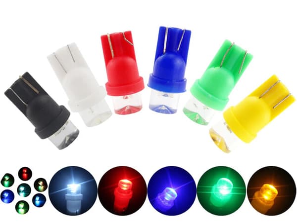 T10 w5w 4-pack Led lampor med 1st Flux-led chip 12v DC