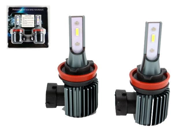 H8 H9 H11 2250 lumen dimljus ledlampor 2-pack 12v 24v led