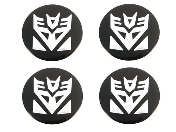 Transformers hjulnav emblem t fälgar centrumkåpor 4-pack styling