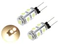 Miniatyrbild 1 av 3: G4 1w 2-pack 3200K Led lampa till husvagn bil husbil båt G-4